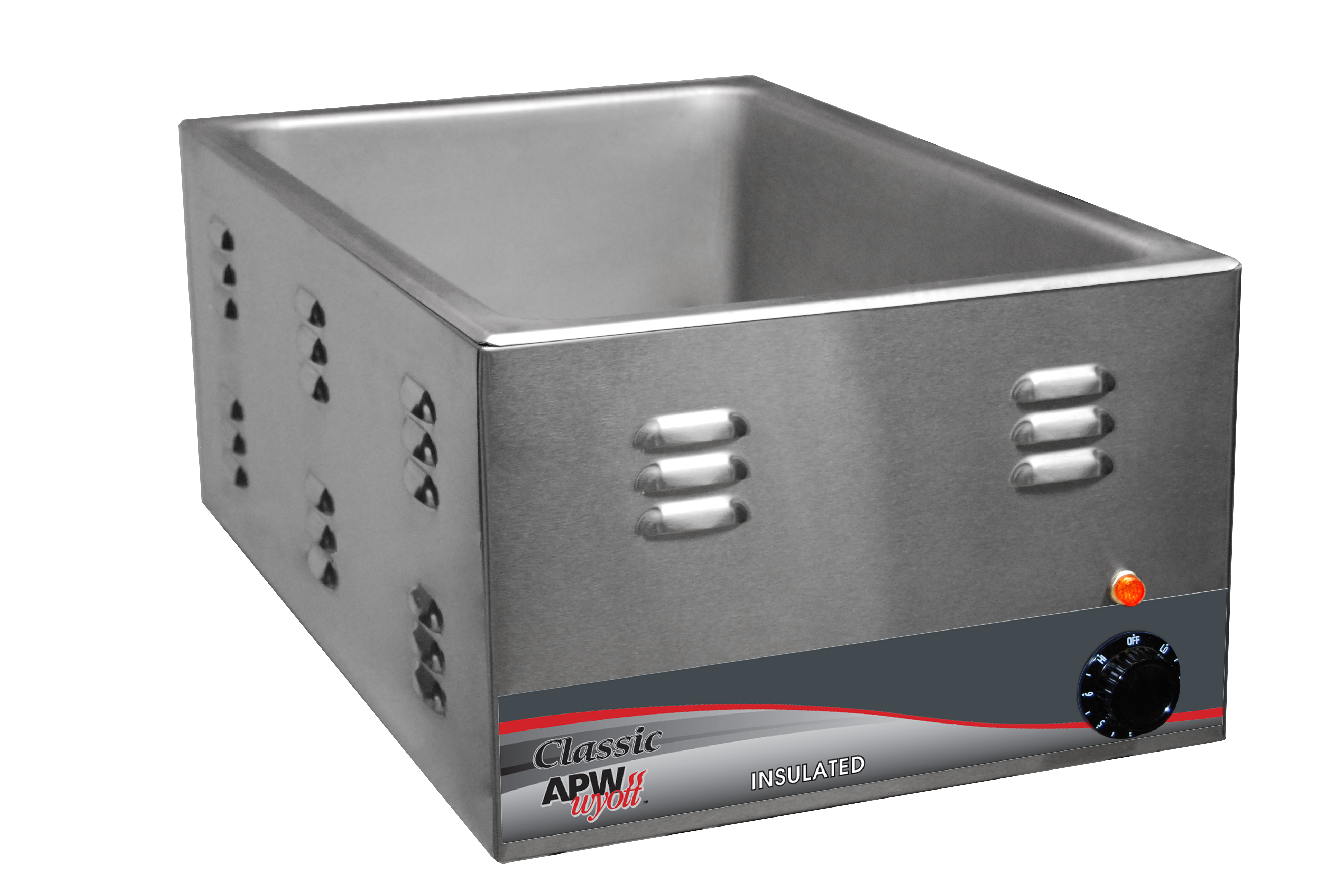 APW Wyott, W-3Vi, Food Pan Warmer, Countertop