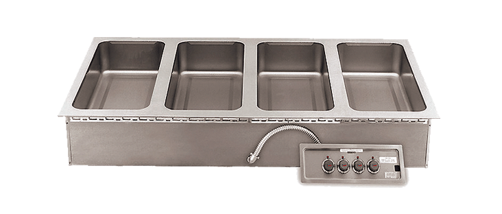 APW Wyott, HFW-4DS, Hot Food Well Unit, Drop-In, Electric