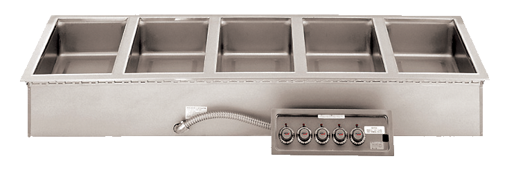 APW Wyott, HFW-5DS, Hot Food Well Unit, Drop-In, Electric