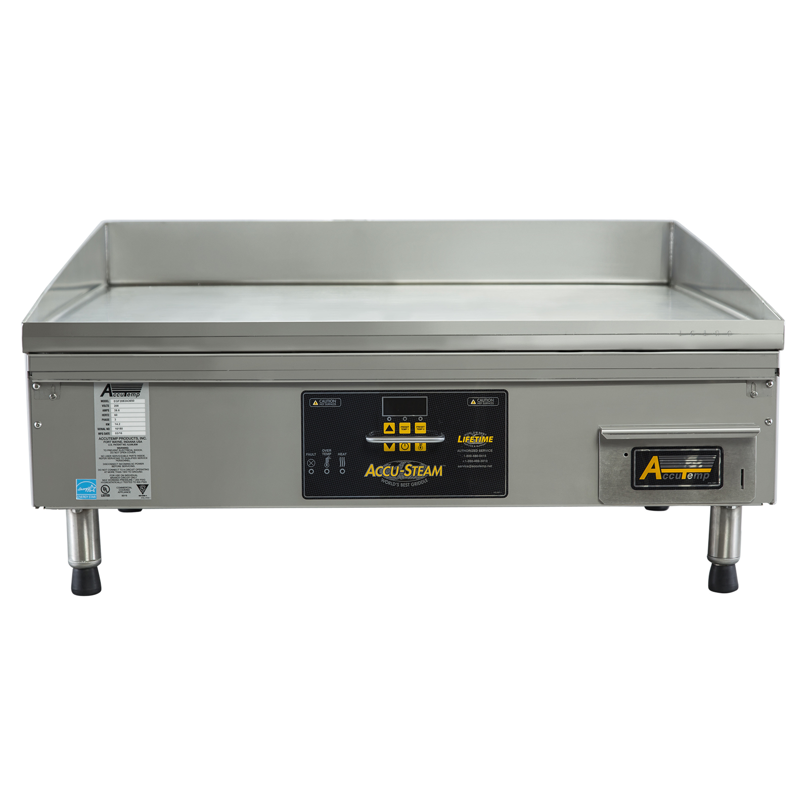 AccuTemp, EGF2083A2450-T1, Griddle, Electric, Countertop