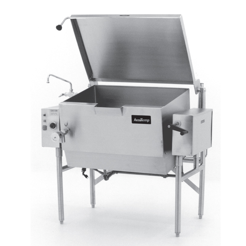 AccuTemp, ALTGSE-40-QS, Tilting Skillet Braising Pan, Gas
