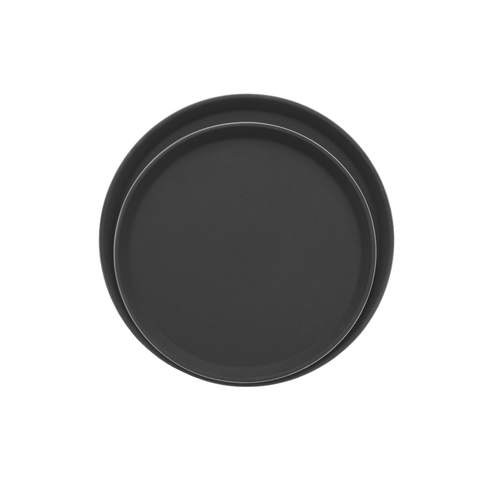 Adcraft - Admiral Craft Equipment, NST-11BK/ROUND, Serving Tray, Non-Skid