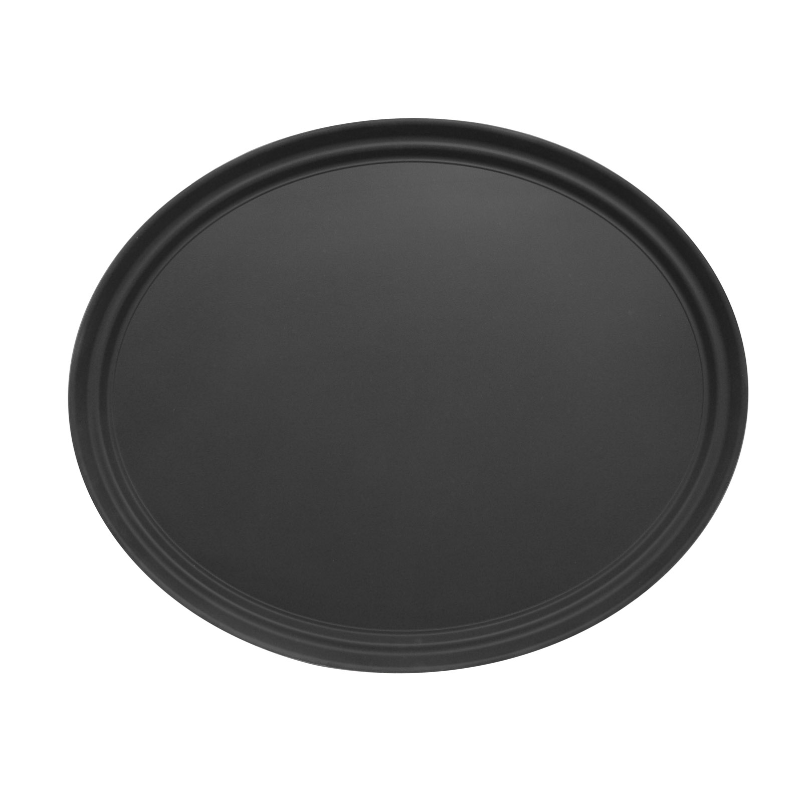 Adcraft - Admiral Craft Equipment, NST-2025BK/OVAL, Serving Tray, Non-Skid