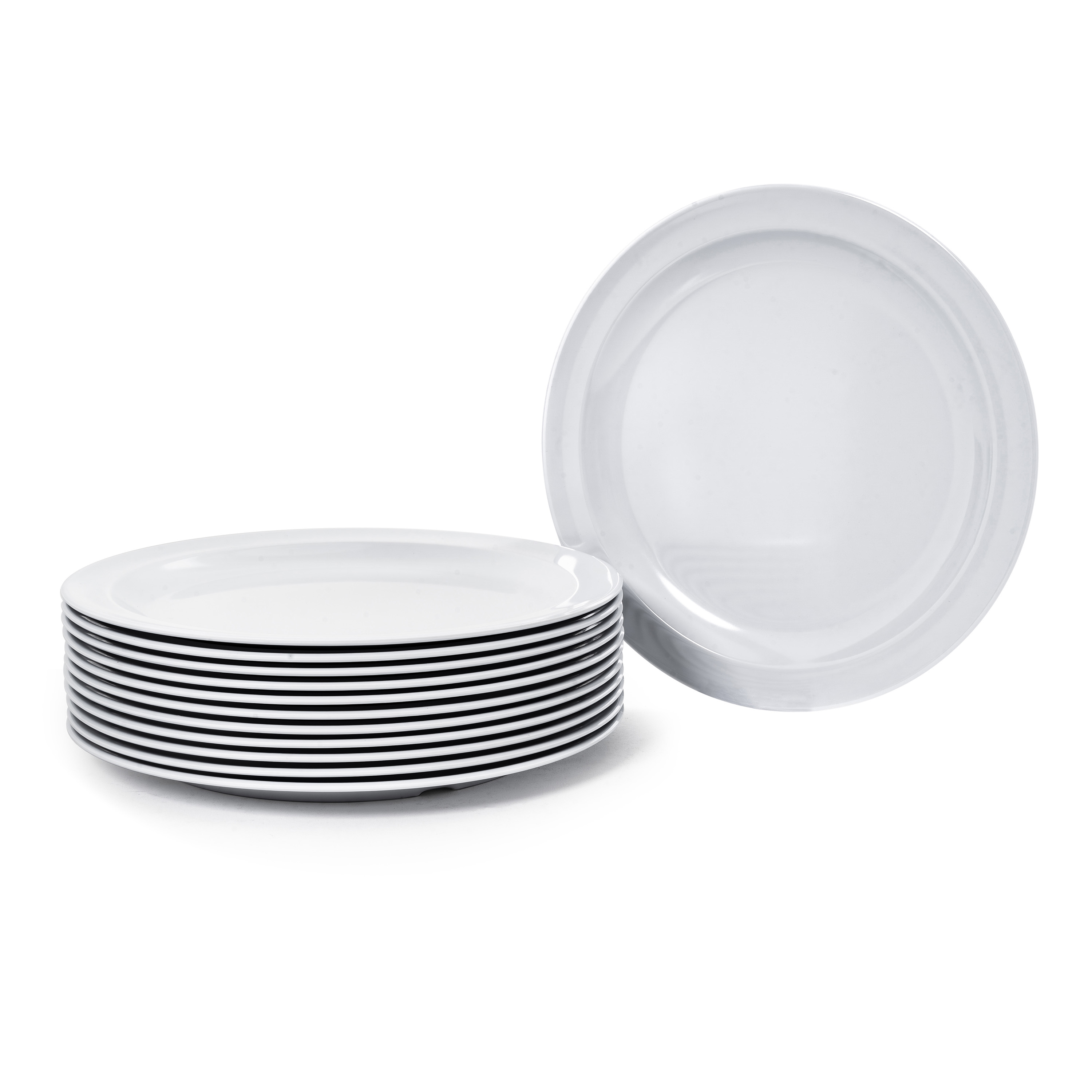 Adcraft - Admiral Craft Equipment, MEL-PL99W, Plate, Plastic