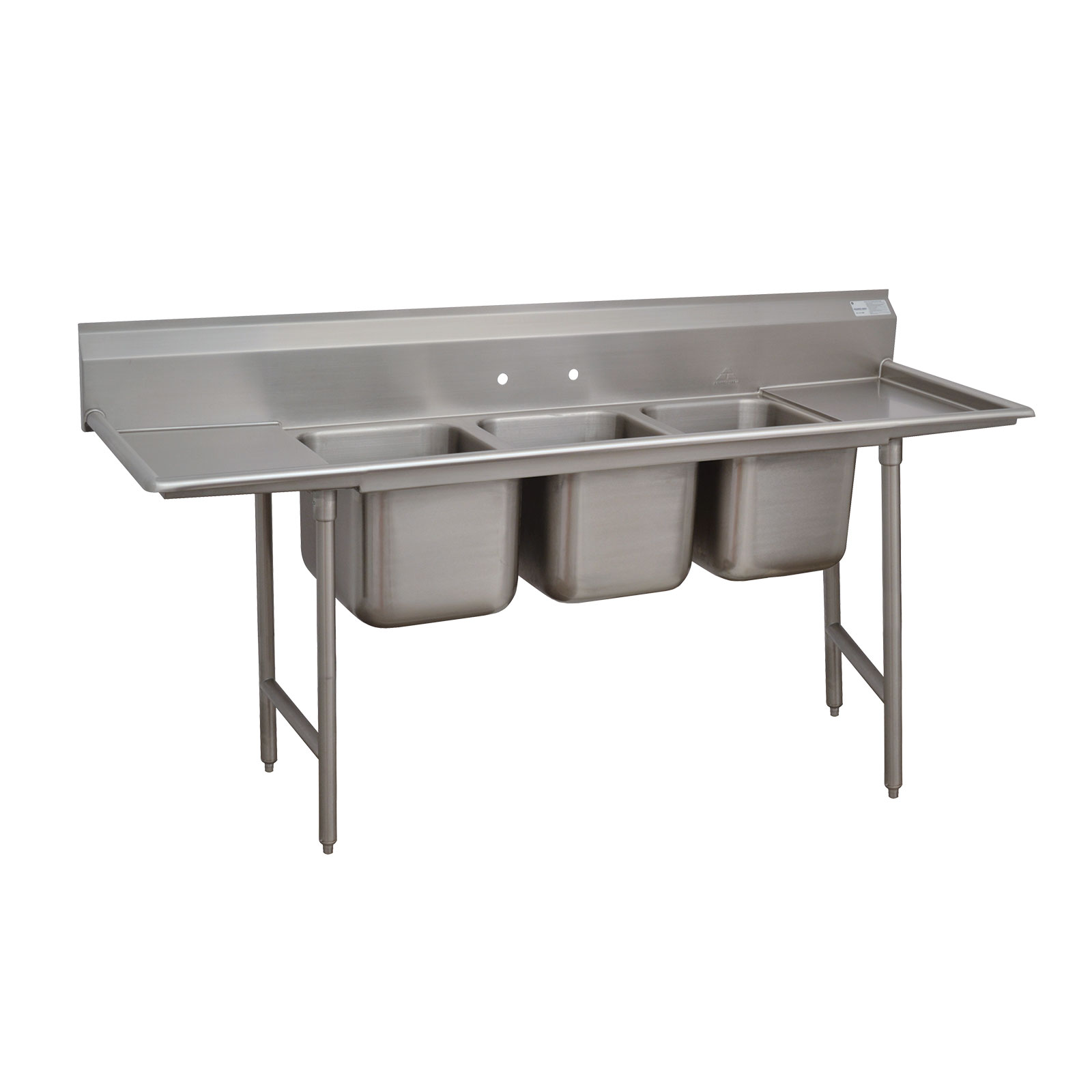 Advance Tabco, 9-3-54-18RL, Sink, (3) Three Compartment