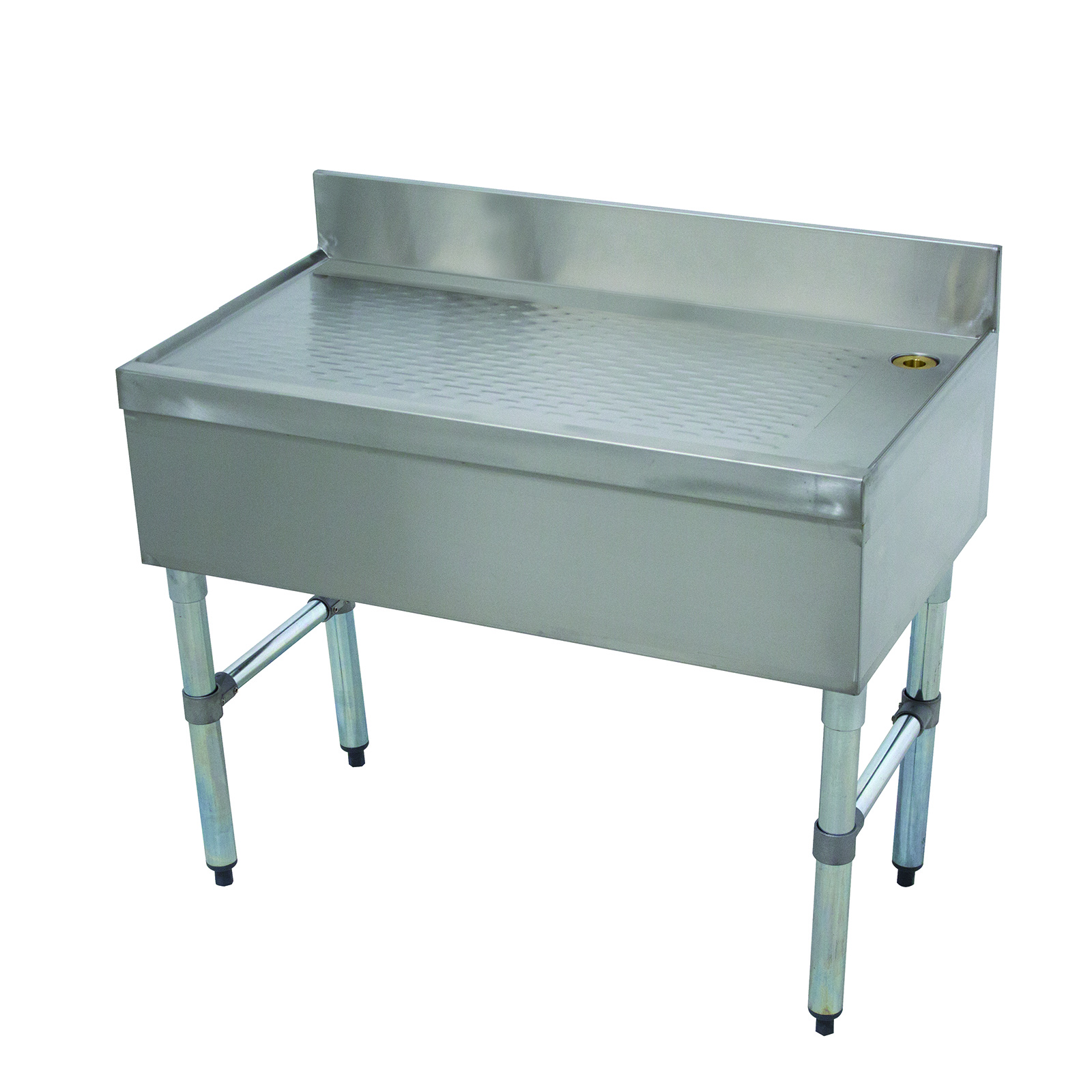 Advance Tabco, CRD-12, Underbar Drain Workboard Unit, 12" W, 33" H