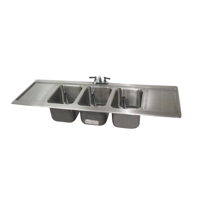 Advance Tabco, DBS-53C, Underbar Sink, Drop-In