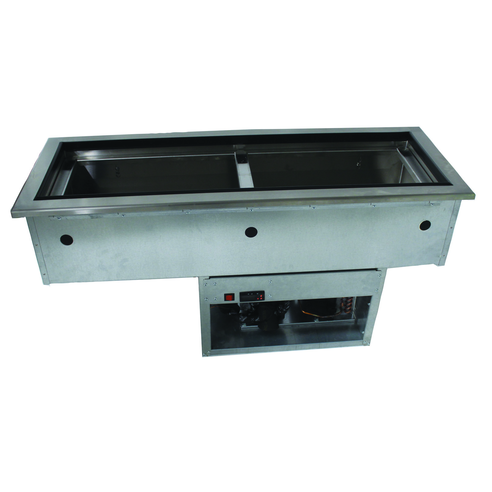 Advance Tabco, DISLRCP-2, Cold Food Well Unit, Drop-In, Refrigerated