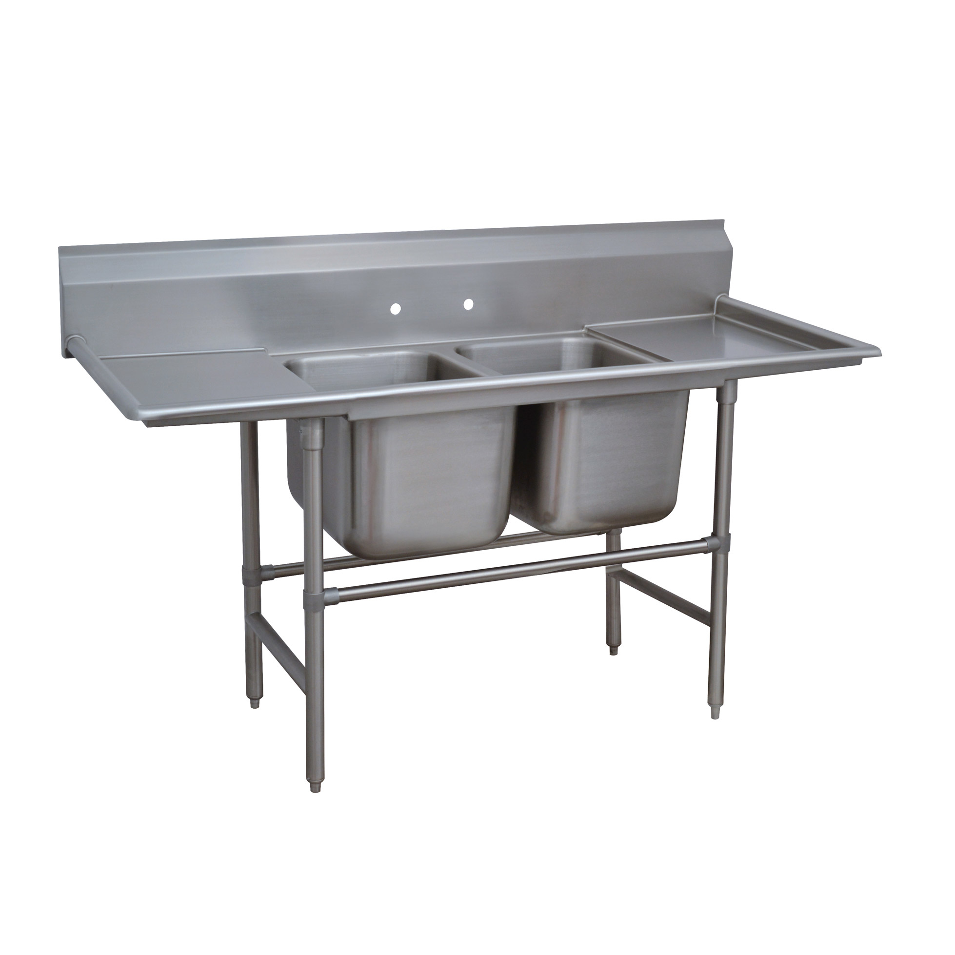 Advance Tabco, 94-42-48-24RL, Sink, (2) Two Compartment