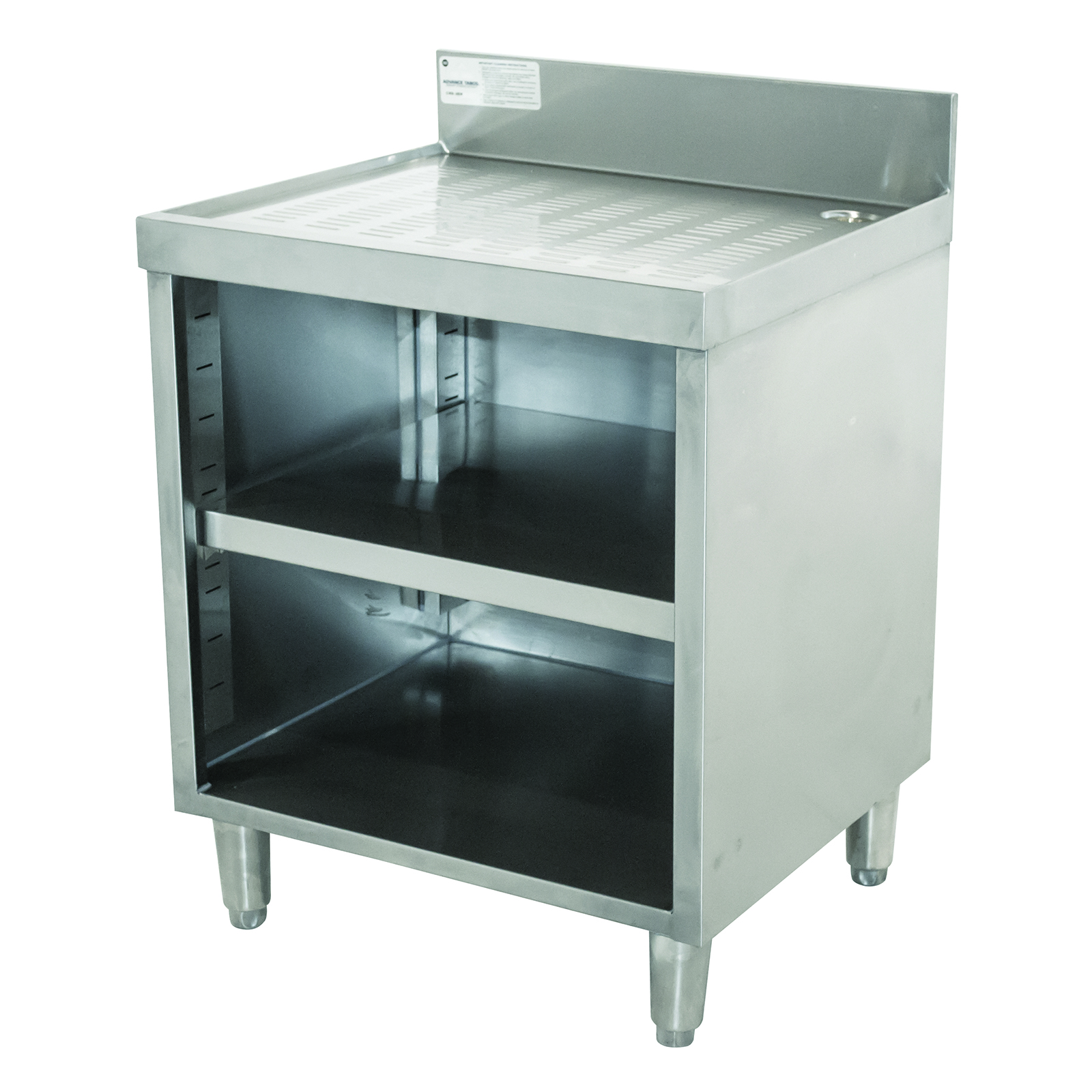 Advance Tabco, CRD-2BM, Underbar Drain Workboard Unit, 24" W, 33" H