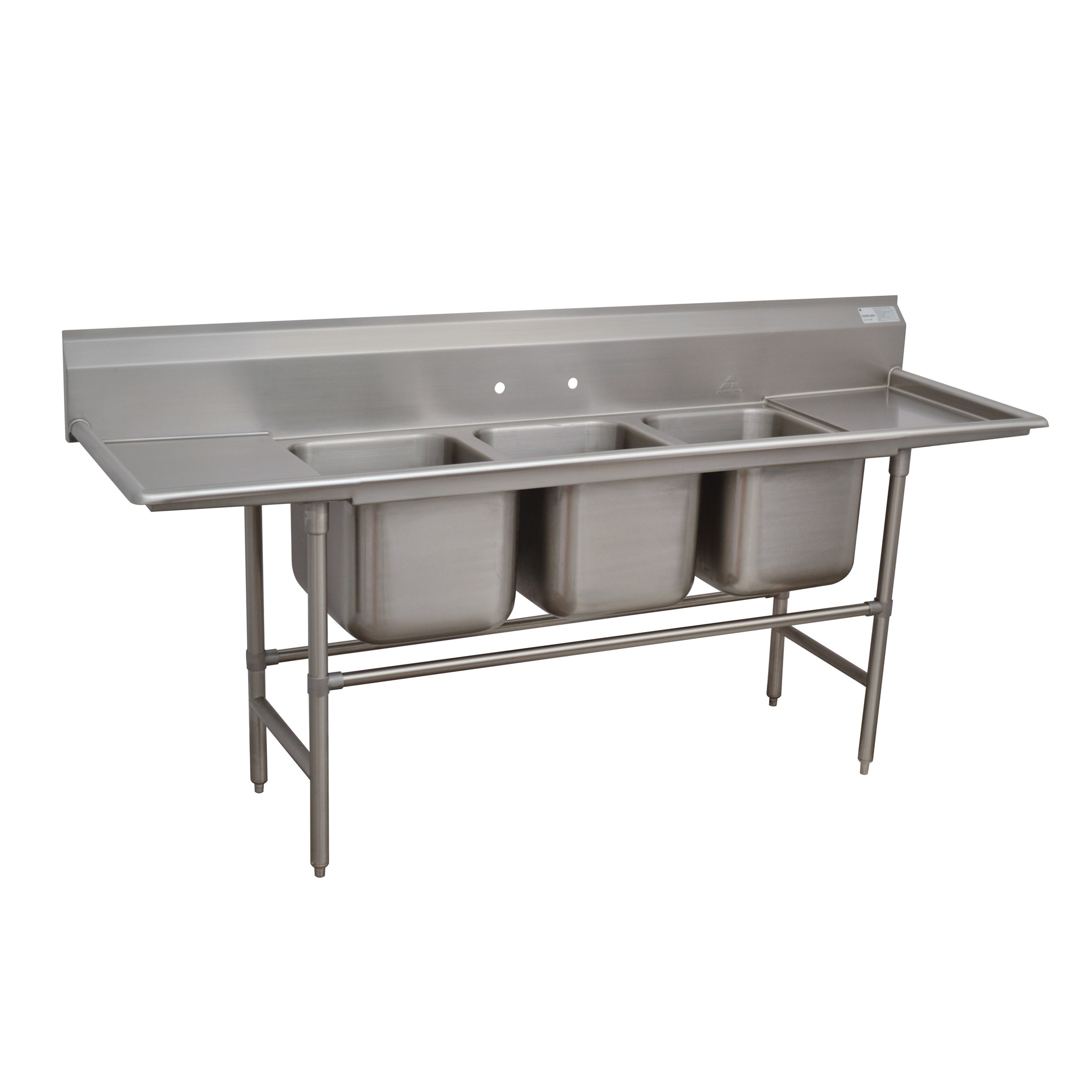 Advance Tabco, 94-83-60-24RL, Sink, (3) Three Compartment