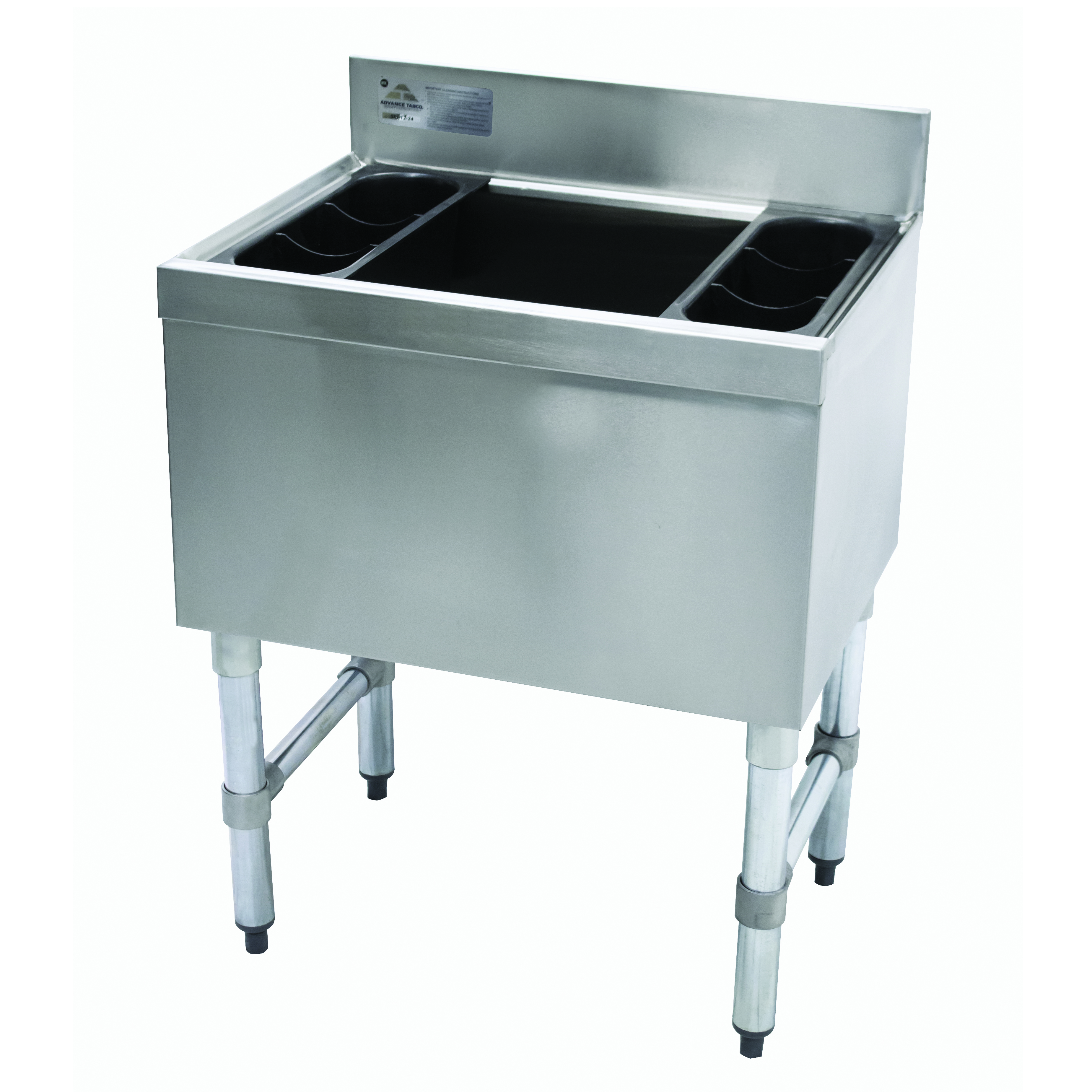 Advance Tabco, SLI-12-24-7, Underbar Ice Bin/Cocktail Unit