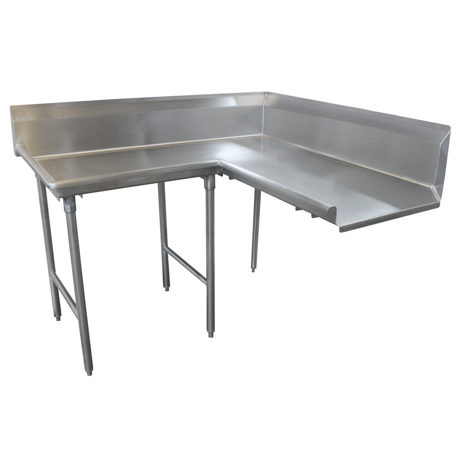 Advance Tabco, DTC-K70-48L, Dishtable, Clean "L" Shaped
