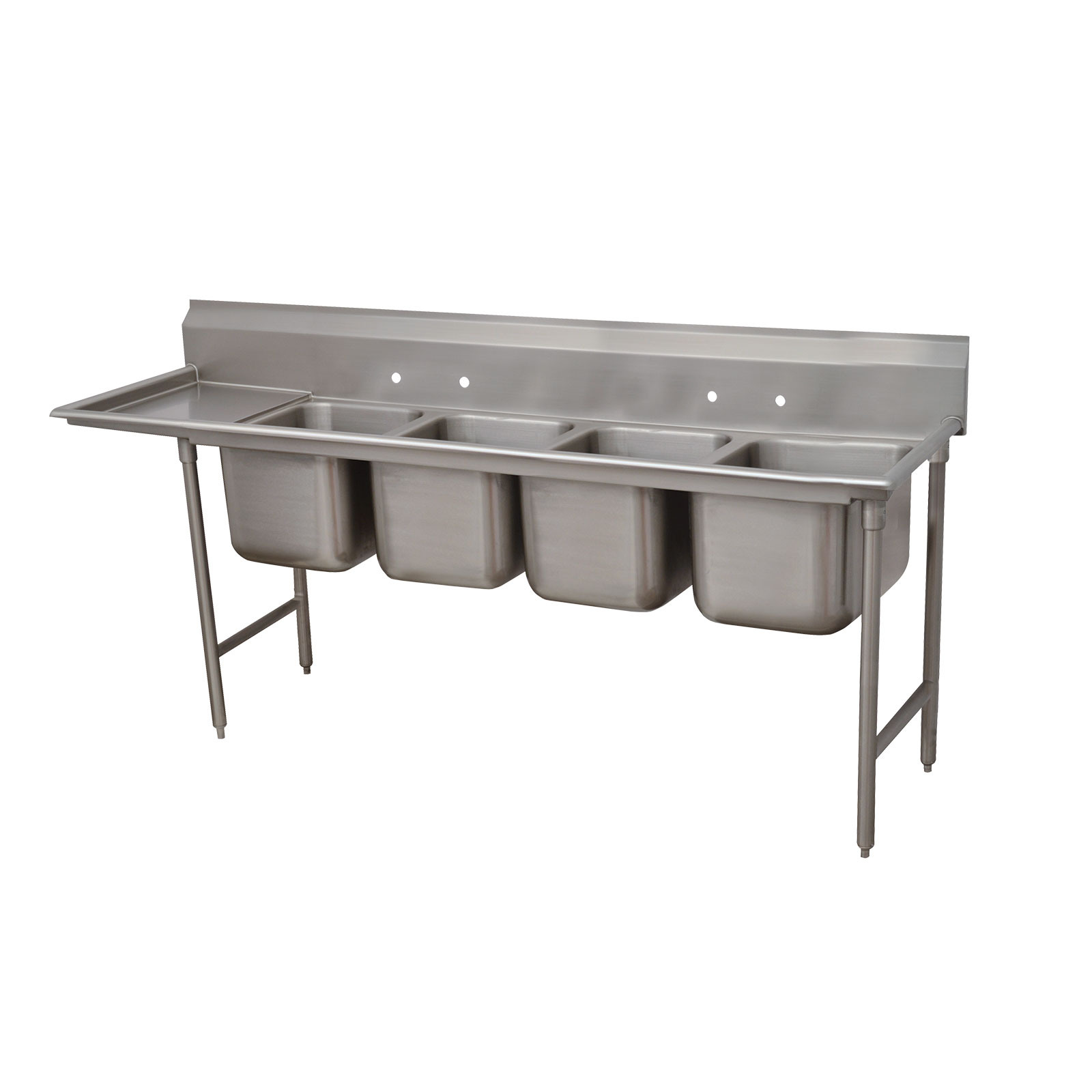 Advance Tabco, 9-24-80-18L, Sink, (4) Four Compartment