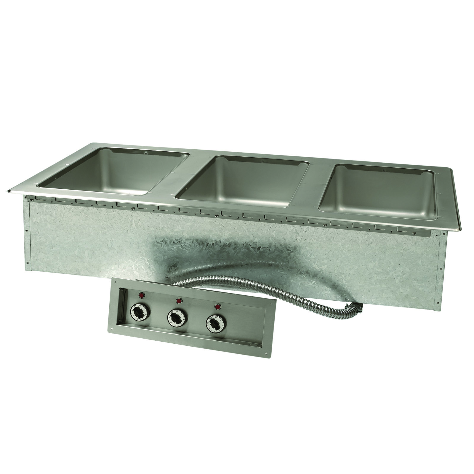 Advance Tabco, DISW-3-120, Hot Food Well Unit, Drop-In, Electric