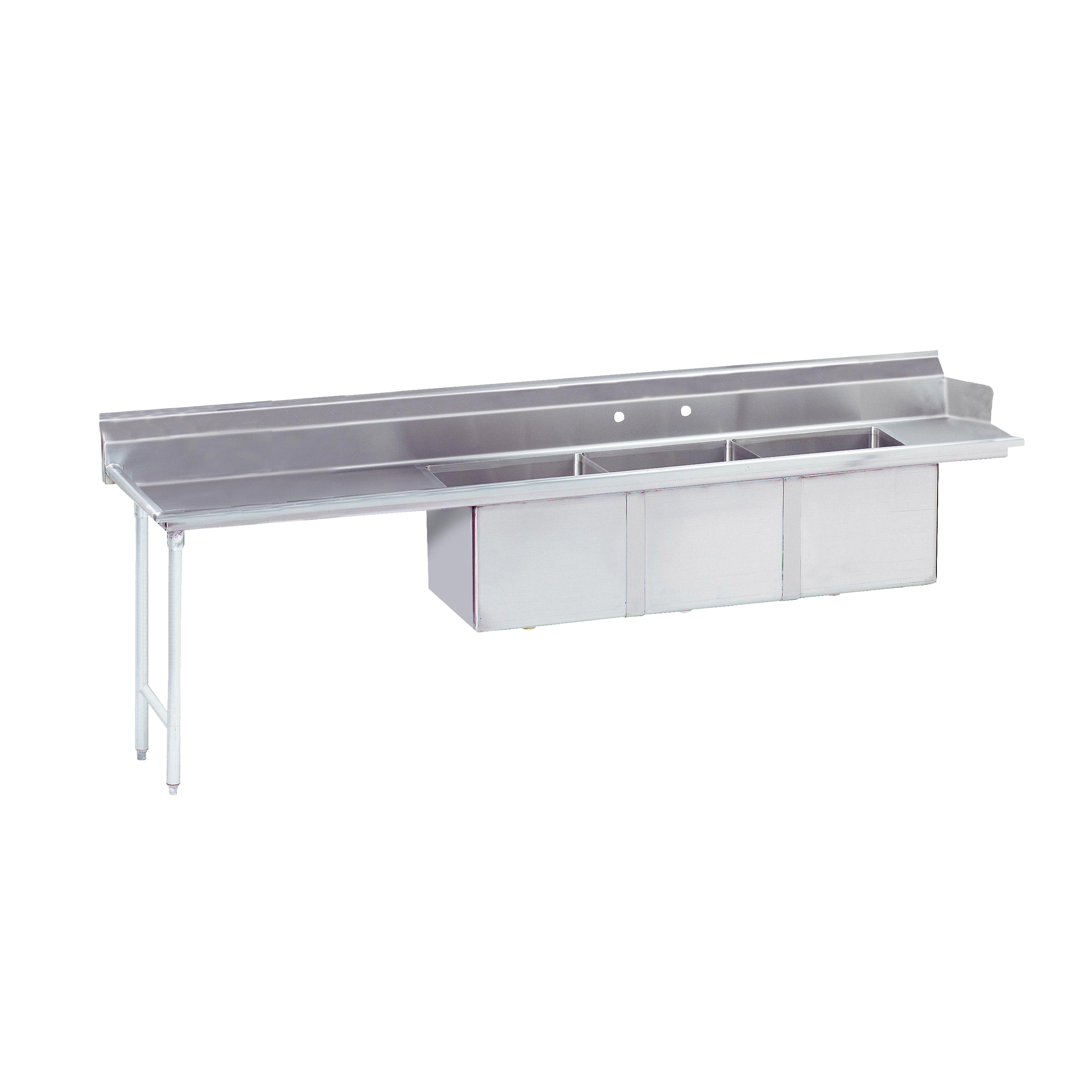 Advance Tabco, DTC-3-2020-96L, Dishtable, With Potsinks