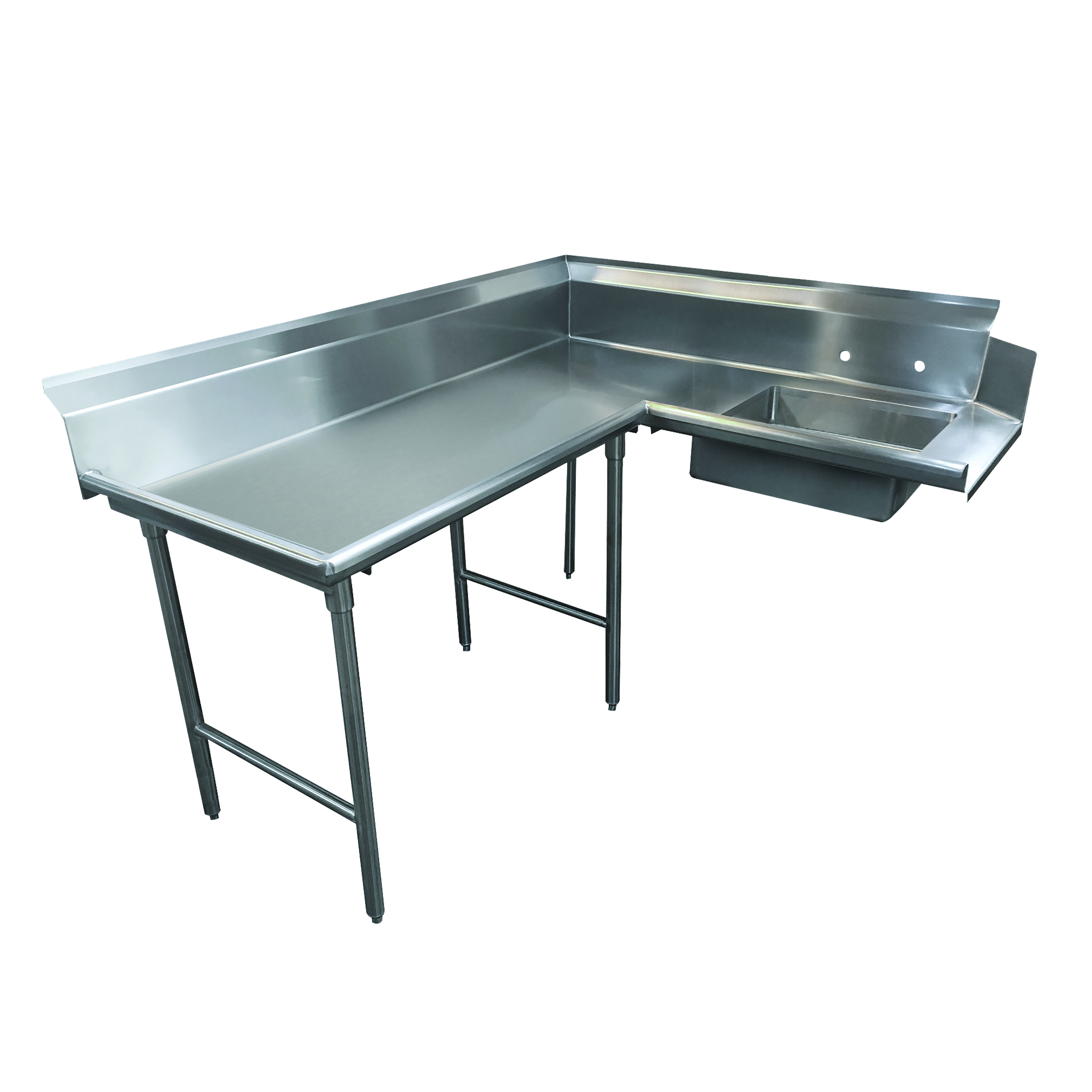 Advance Tabco, DTS-K30-72L, Dishtable, Soiled "L" Shaped