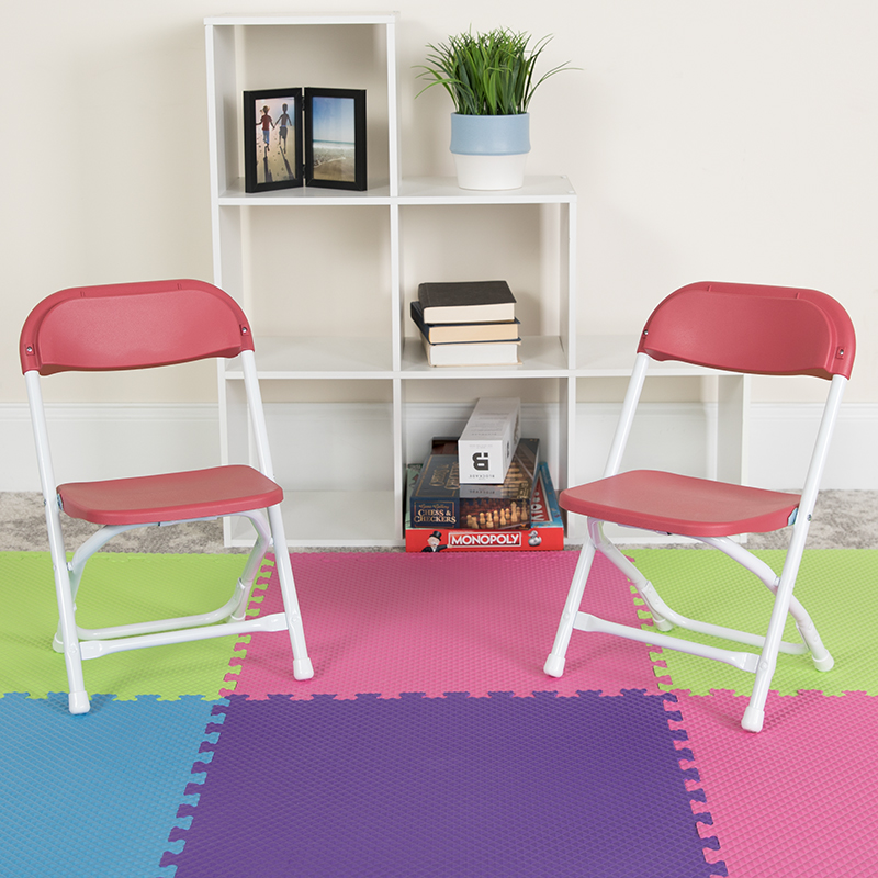 Alamont Furniture, ALA-ZLJE-9339, Kids Plastic Folding Chairs