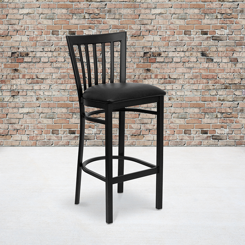 Alamont Furniture, ALA-YVEH-2075, Metal Restaurant Barstools