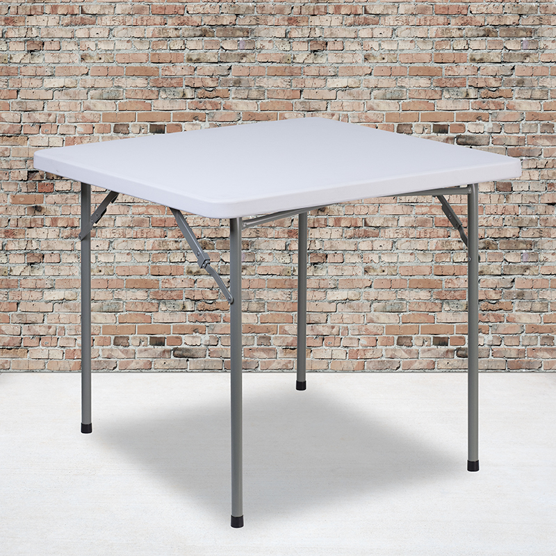 Alamont Furniture, ALA-SC45-199583, Square Plastic Folding Tables
