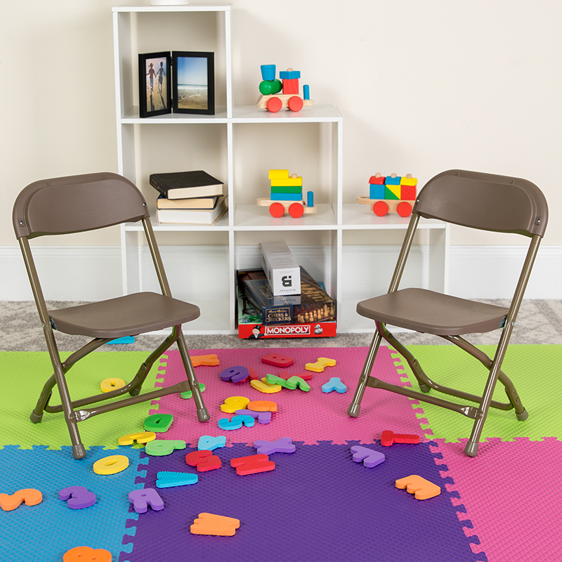 Alamont Furniture, ALA-ZLJE-9341, Kids Plastic Folding Chairs