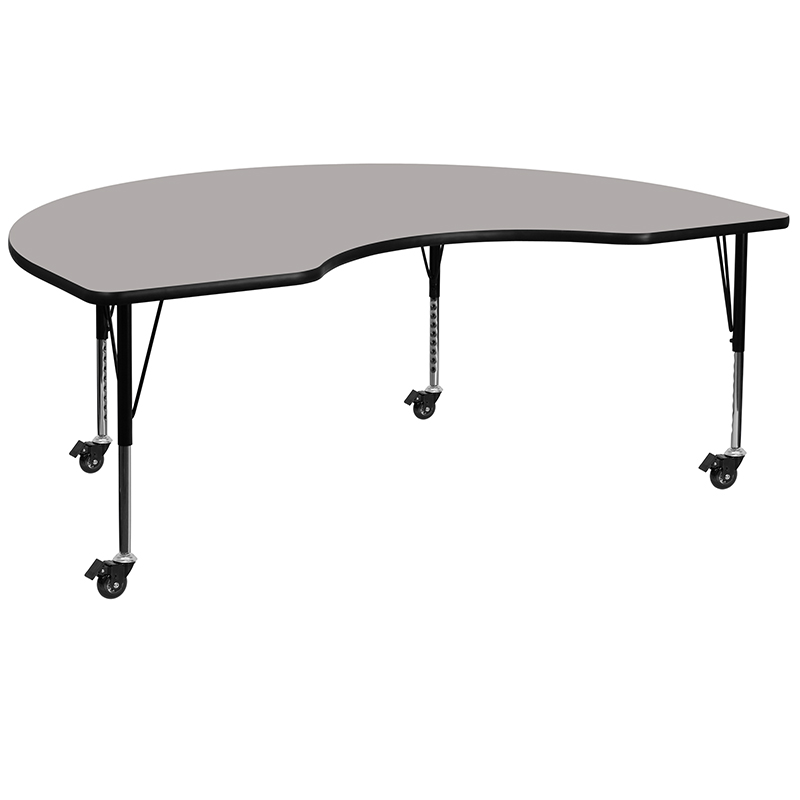 Alamont Furniture, ALA-YVB5-21310, Kidney Activity Tables with Casters