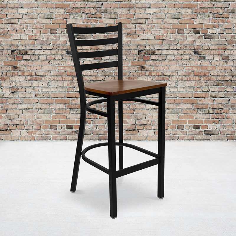 Alamont Furniture, ALA-YVEH-1994, Metal Restaurant Barstools