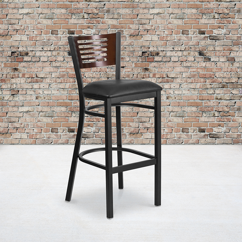Alamont Furniture, ALA-YVEH-179234, Metal Restaurant Barstools