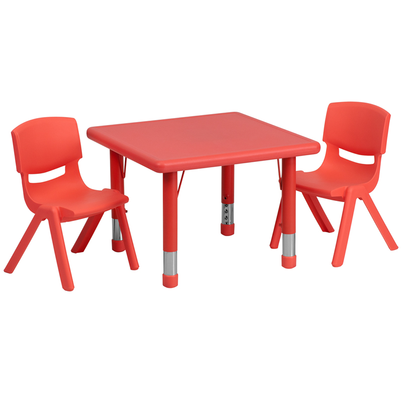 Alamont Furniture, ALA-ZVZD-9236, Square Activity Table Set