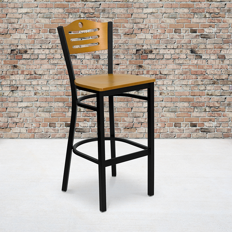 Alamont Furniture, ALA-YVEH-2267, Metal Restaurant Barstools
