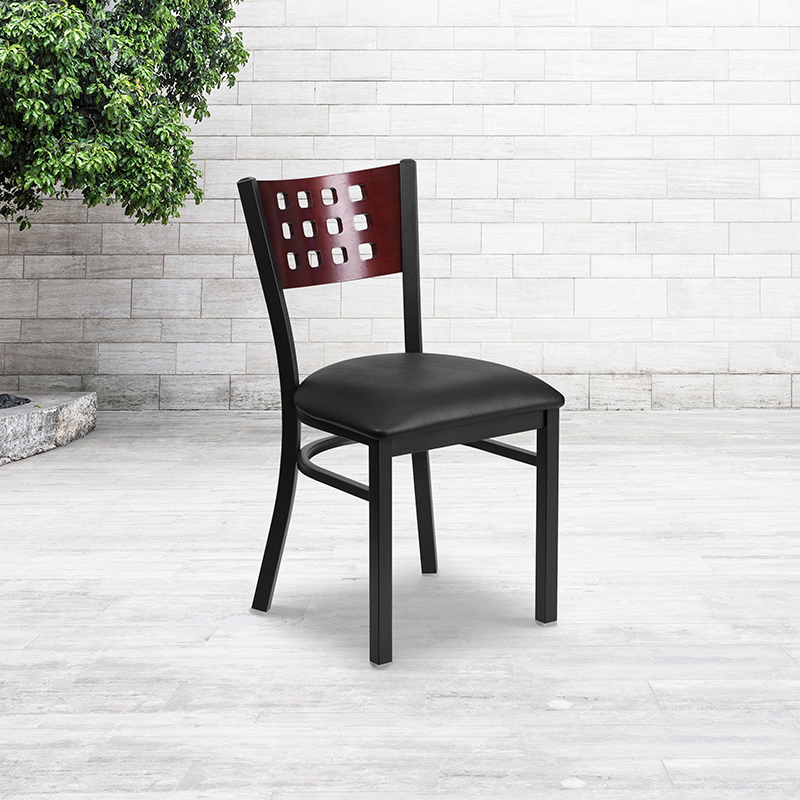 Alamont Furniture, ALA-YVEH-21684, Metal Restaurant Chairs