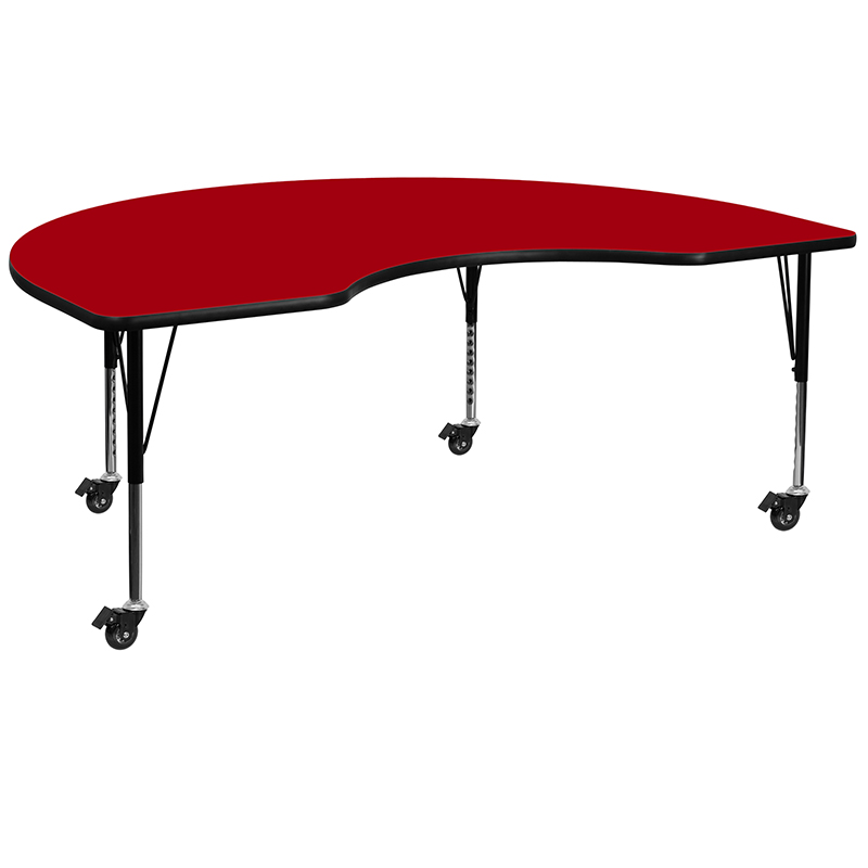 Alamont Furniture, ALA-YVB5-21320, Kidney Activity Tables with Casters