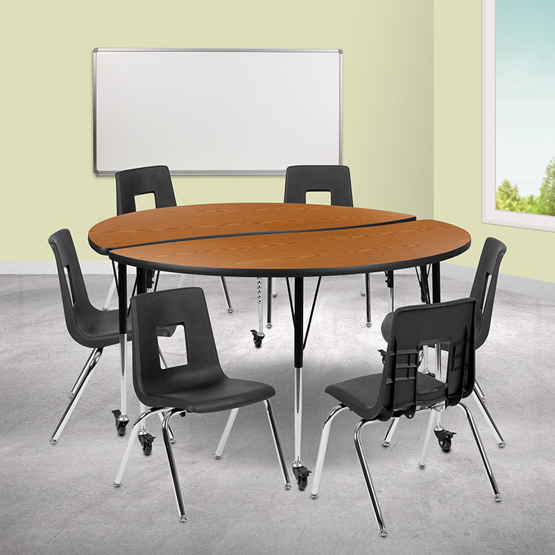 Alamont Furniture, ALA-YVHS-451725, Collaborative Activity Table Set