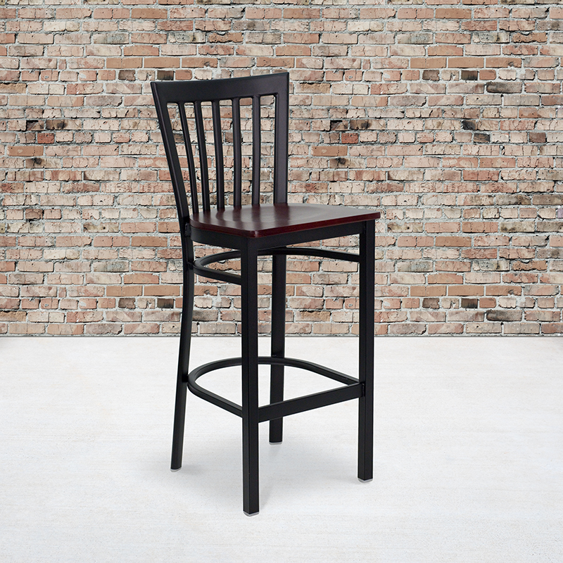 Alamont Furniture, ALA-YVEH-2072, Metal Restaurant Barstools