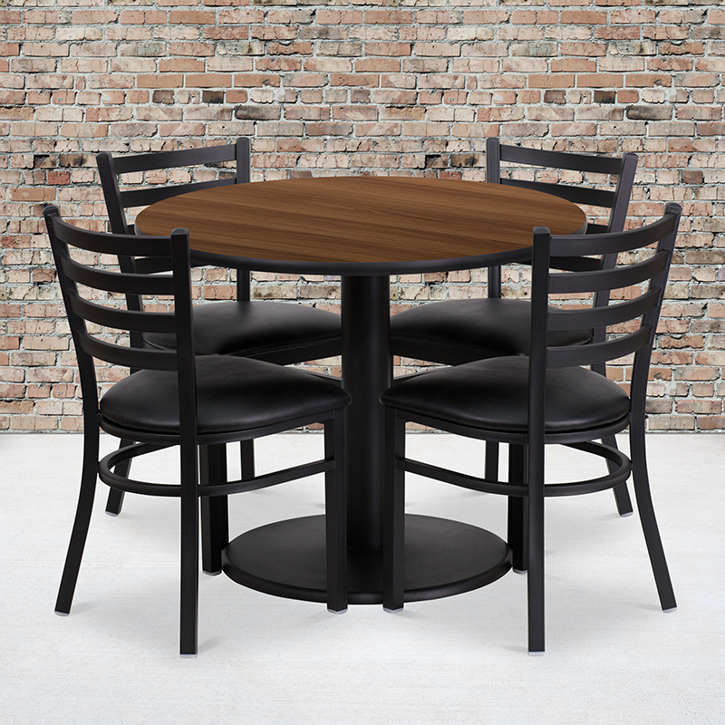 Alamont Furniture, ALA-STSC2-9159, Laminate Restaurant Table and Chair Sets