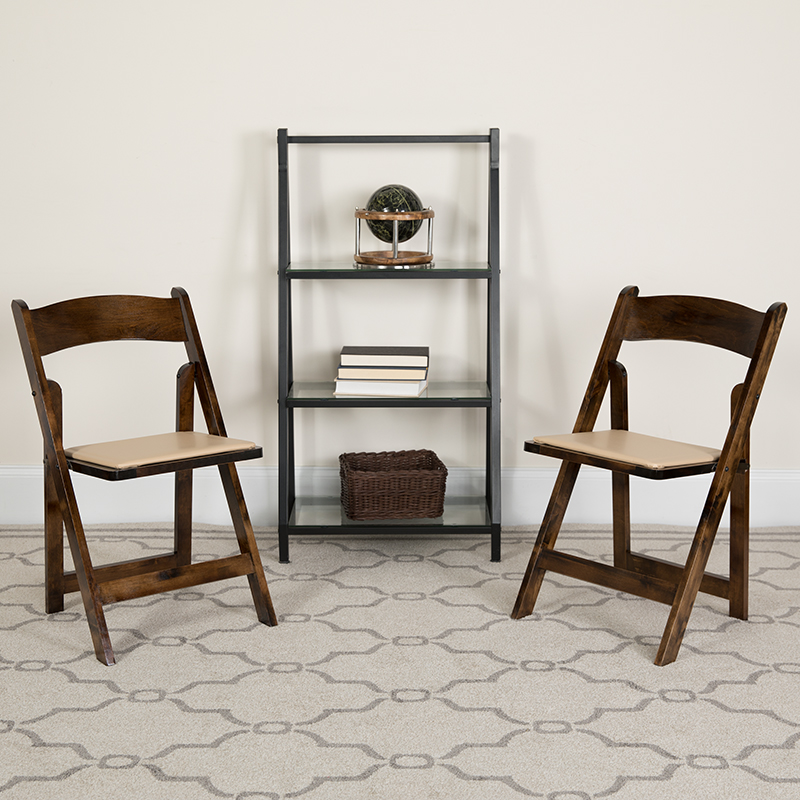 Alamont Furniture, ALA-YG3Z-172708, Wood Folding Chairs