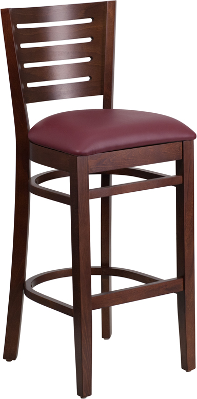 Alamont Furniture, ALA-YVEH-21655, Wood Restaurant Barstools