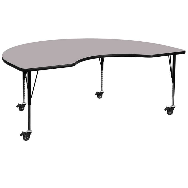 Alamont Furniture, ALA-YVB5-21312, Kidney Activity Tables with Casters