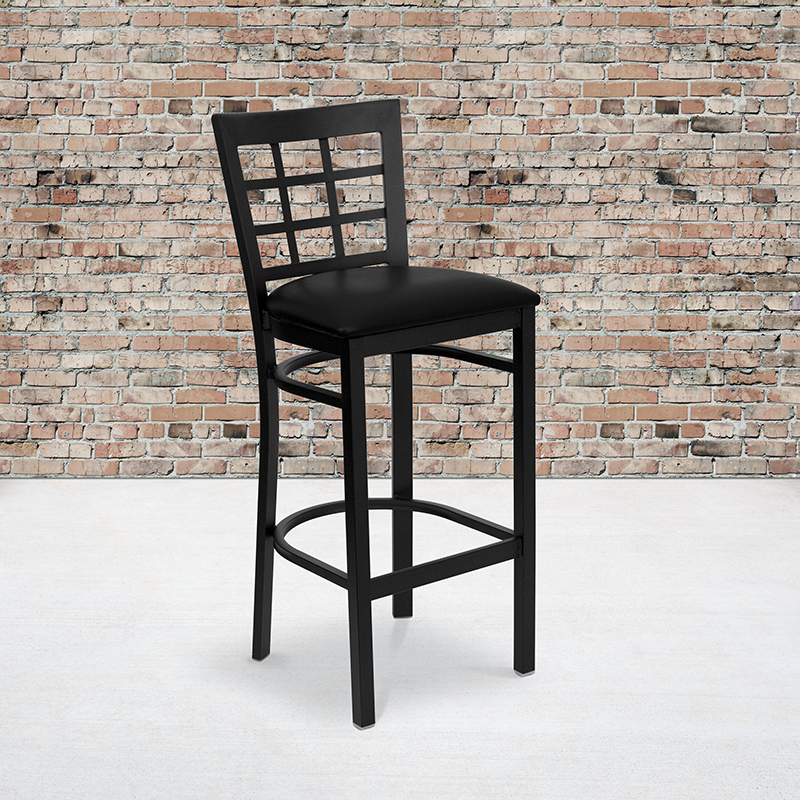 Alamont Furniture, ALA-YVEH-2066, Metal Restaurant Barstools