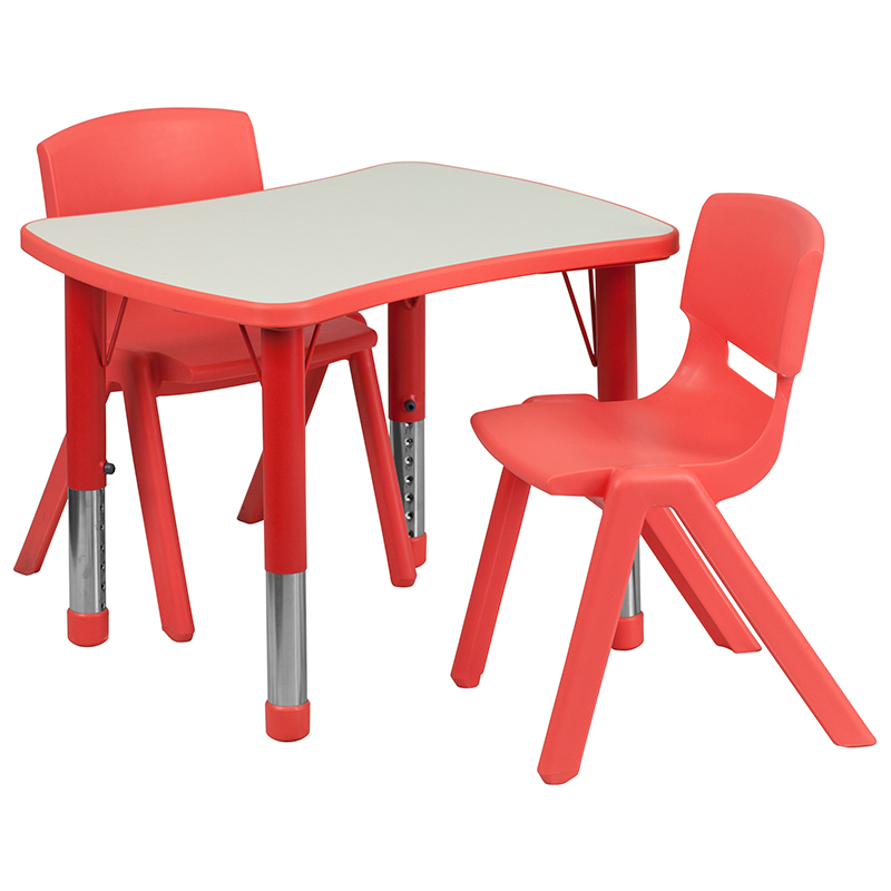 Alamont Furniture, ALA-ZVZD-20703, Rectangular Activity Table Set