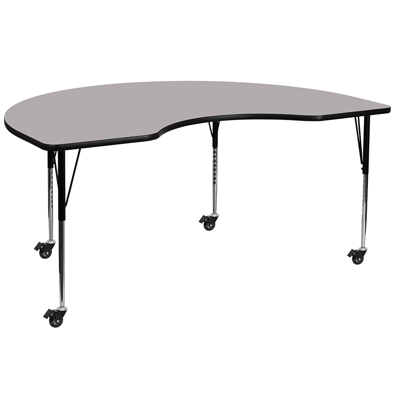 Alamont Furniture, ALA-YVB5-21311, Kidney Activity Tables with Casters