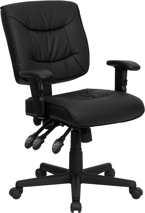 Alamont Furniture, ALA-HP26-1954, Leather Task Office Chairs