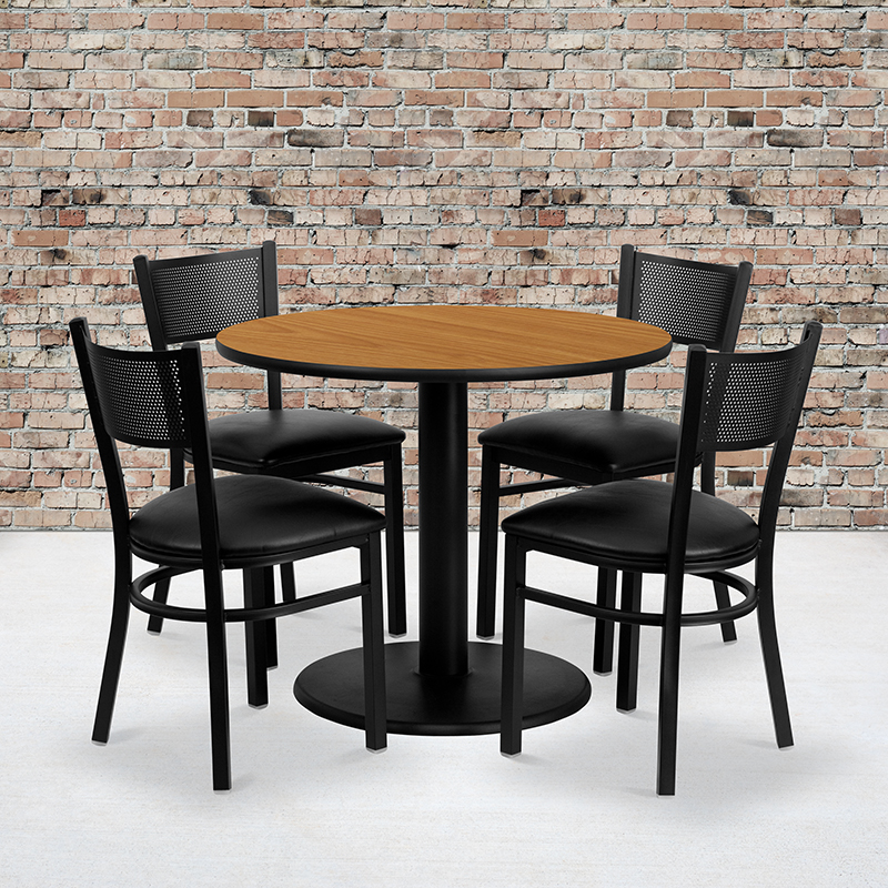 Alamont Furniture, ALA-NE11-9173, Laminate Restaurant Table and Chair Sets