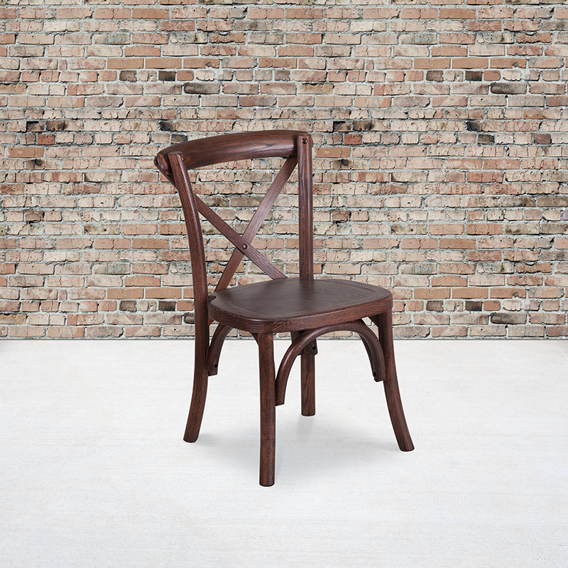 Alamont Furniture, ALA-YVY-208220, Wood Cross Back Chairs