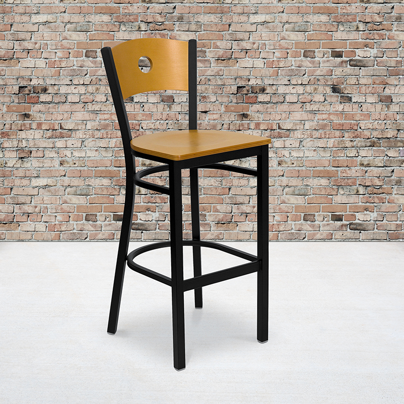 Alamont Furniture, ALA-YVEH-2265, Metal Restaurant Barstools