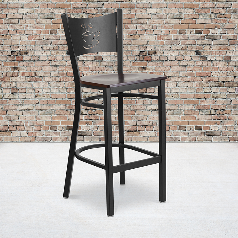 Alamont Furniture, ALA-YVEH-160065, Metal Restaurant Barstools
