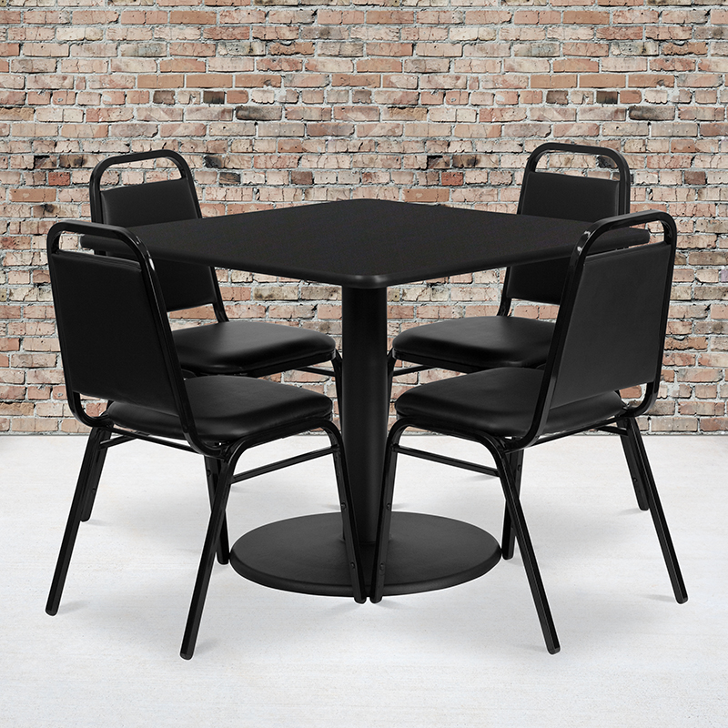 Alamont Furniture, ALA-STSC2-9136, Laminate Restaurant Table and Chair Sets