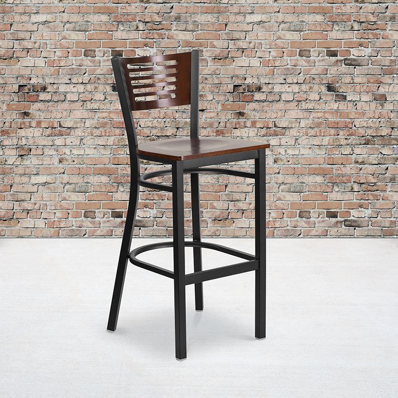 Alamont Furniture, ALA-YVEH-179236, Metal Restaurant Barstools