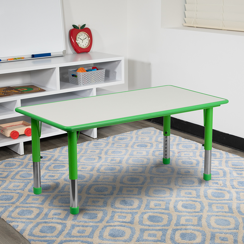 Alamont Furniture, ALA-ZVZD-20592, Rectangular Colorful Activity Tables