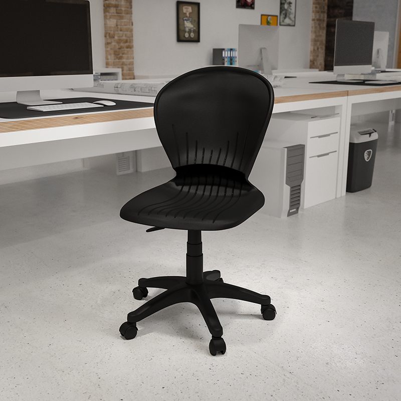 Alamont Furniture, ALA-SVUB-17972, Plastic Task Office Chairs